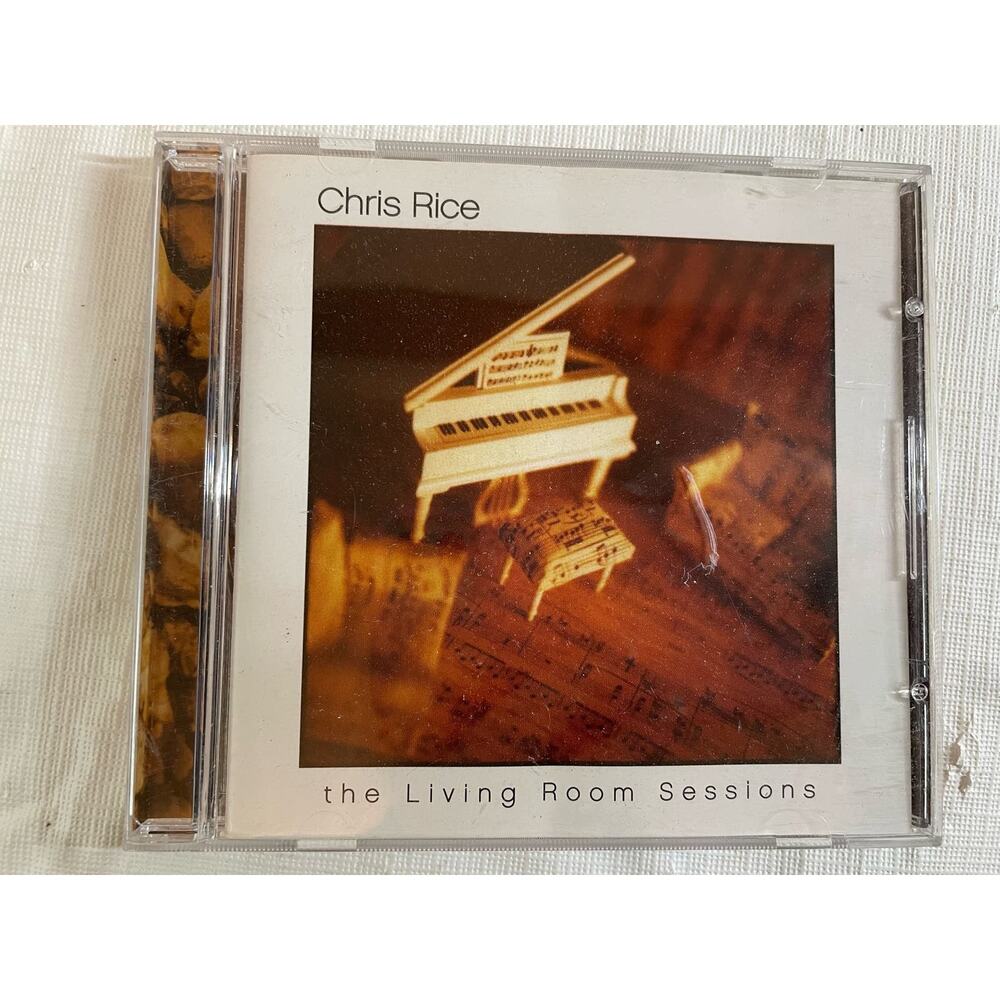 Chris Rice The Living Room Sessions Piano CD Hymns EUC